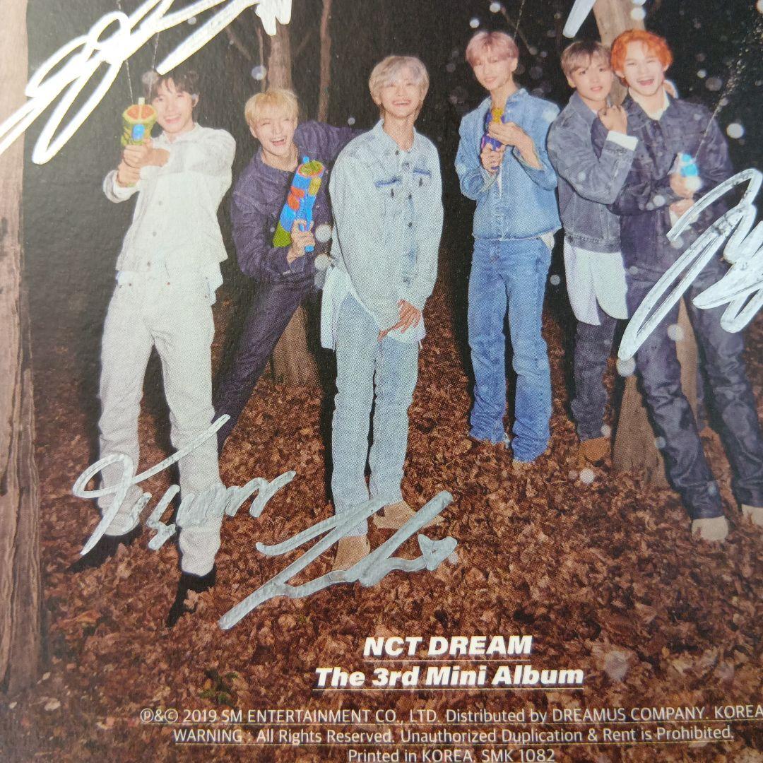 NCTDREAM　プロモアルバム　非売品　サイン入り　we Boom③