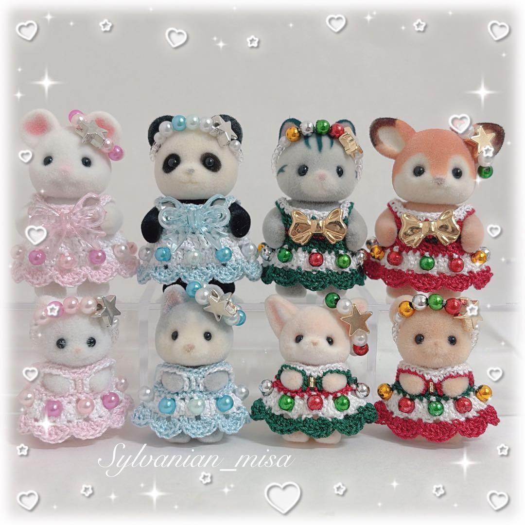 【さらママ】クリスマスシリーズ ドレス ８着 セット ♡ハンドメイド♡