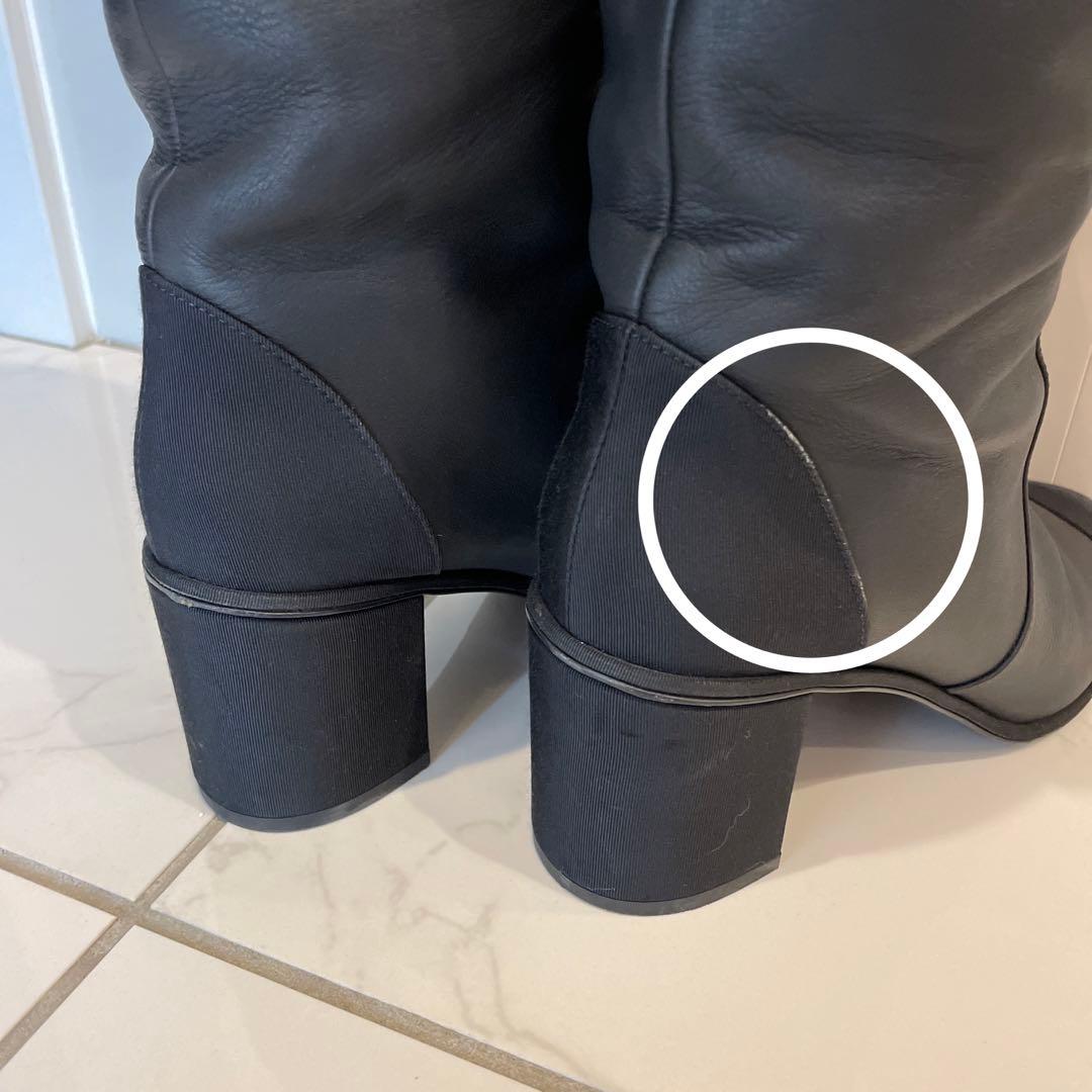 CHANELロングブーツ　箱あり