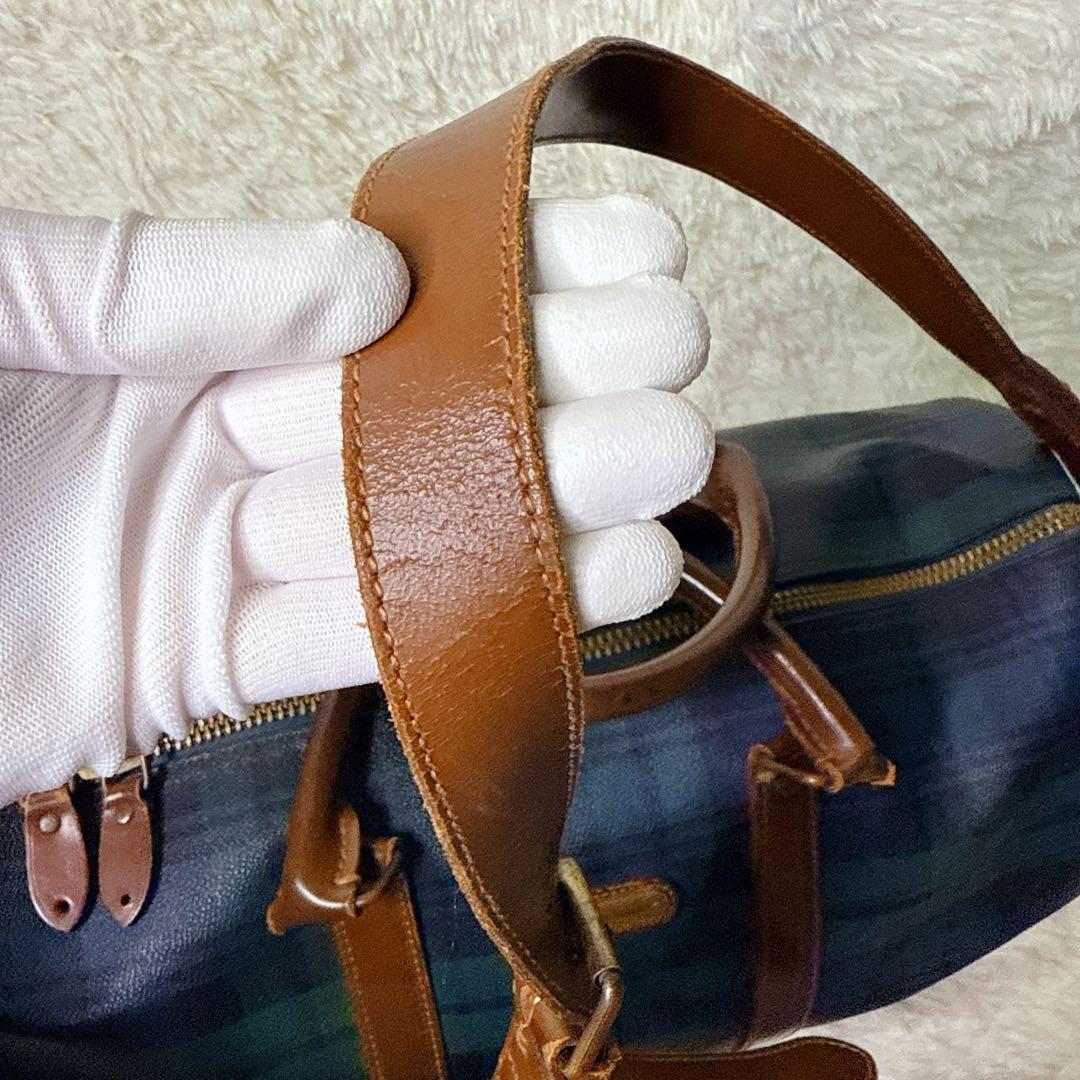 Polo Ralph Lauren ボストンバッグ チェック 2way
