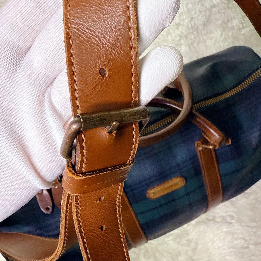 Polo Ralph Lauren ボストンバッグ チェック 2way