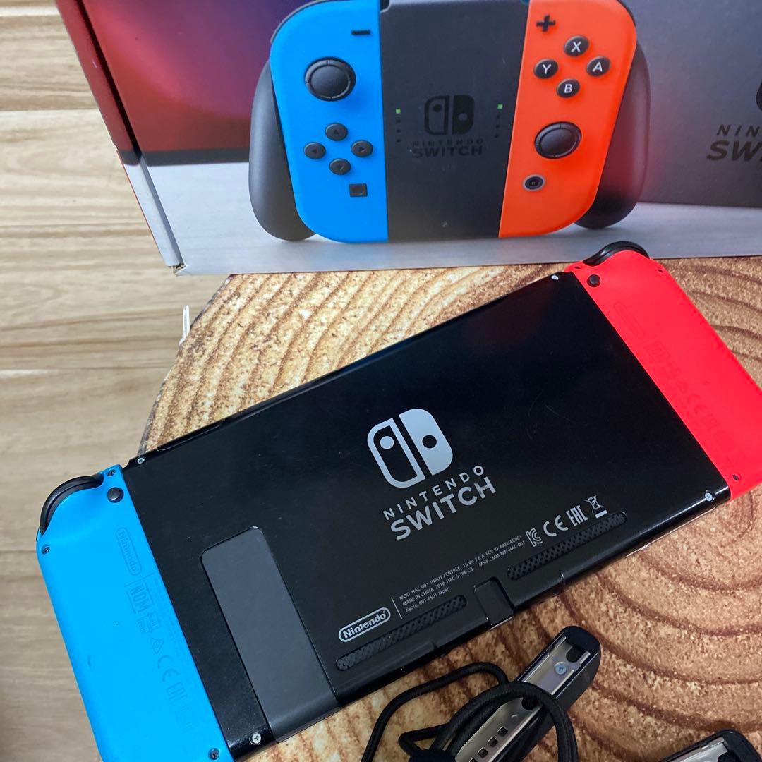 Nintendo Switch ニンテンドースイッチ本体　ネオン ⑦