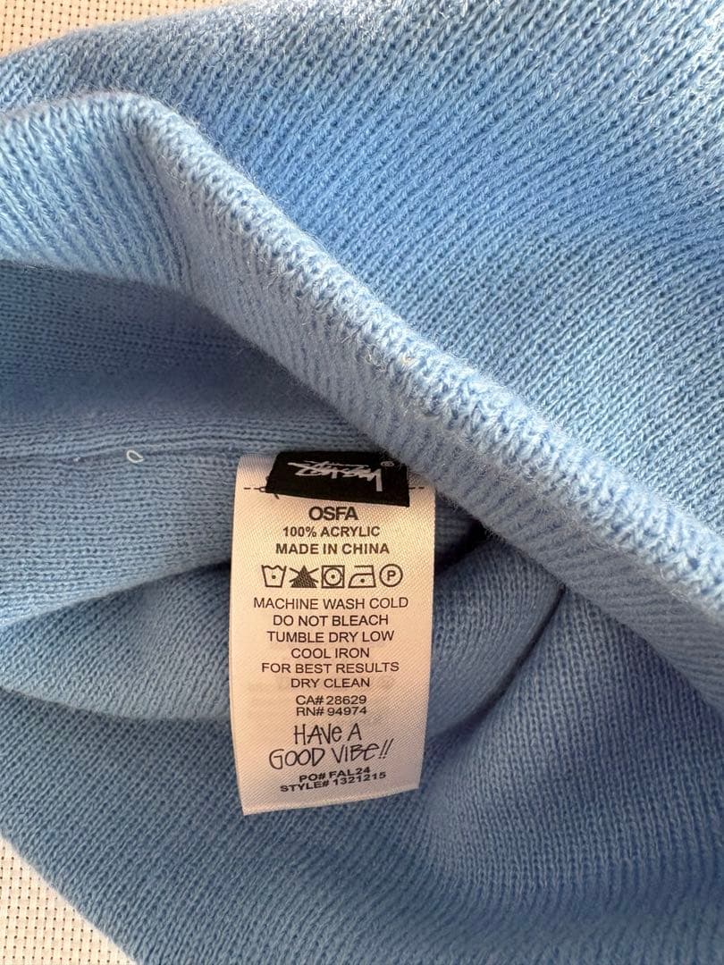 Stussy ビーニー lilac