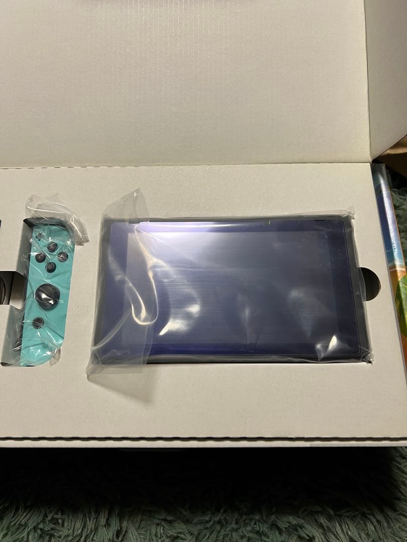 美品　Nintendo Switch あつまれどうぶつの森セット　初期化済