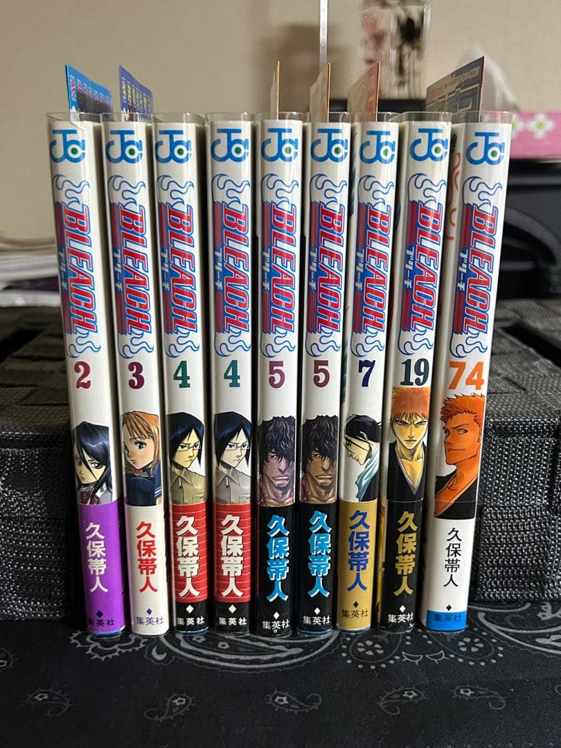 BLEACH 3巻 4巻 5巻 7巻 19巻【初版・帯付き】 74巻【2刷】