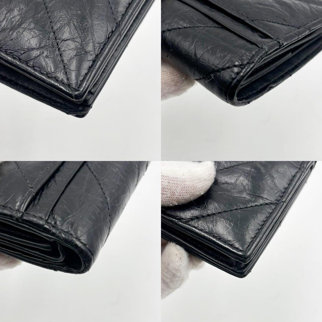 激レア✨ バレンシアガ 2つ折り財布 アワーグラス キルティング　ブラック 黒