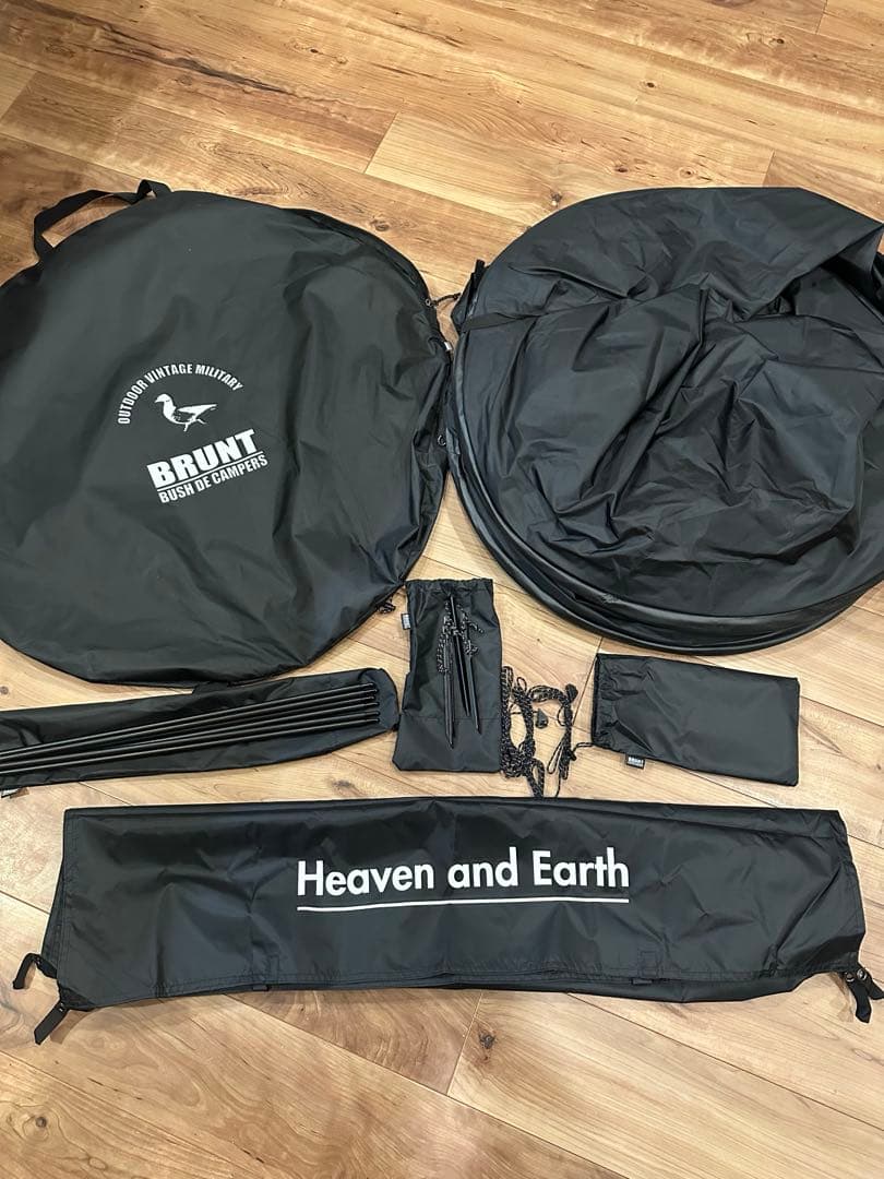 brunt Heaven and Earth ブラックBK ブラント