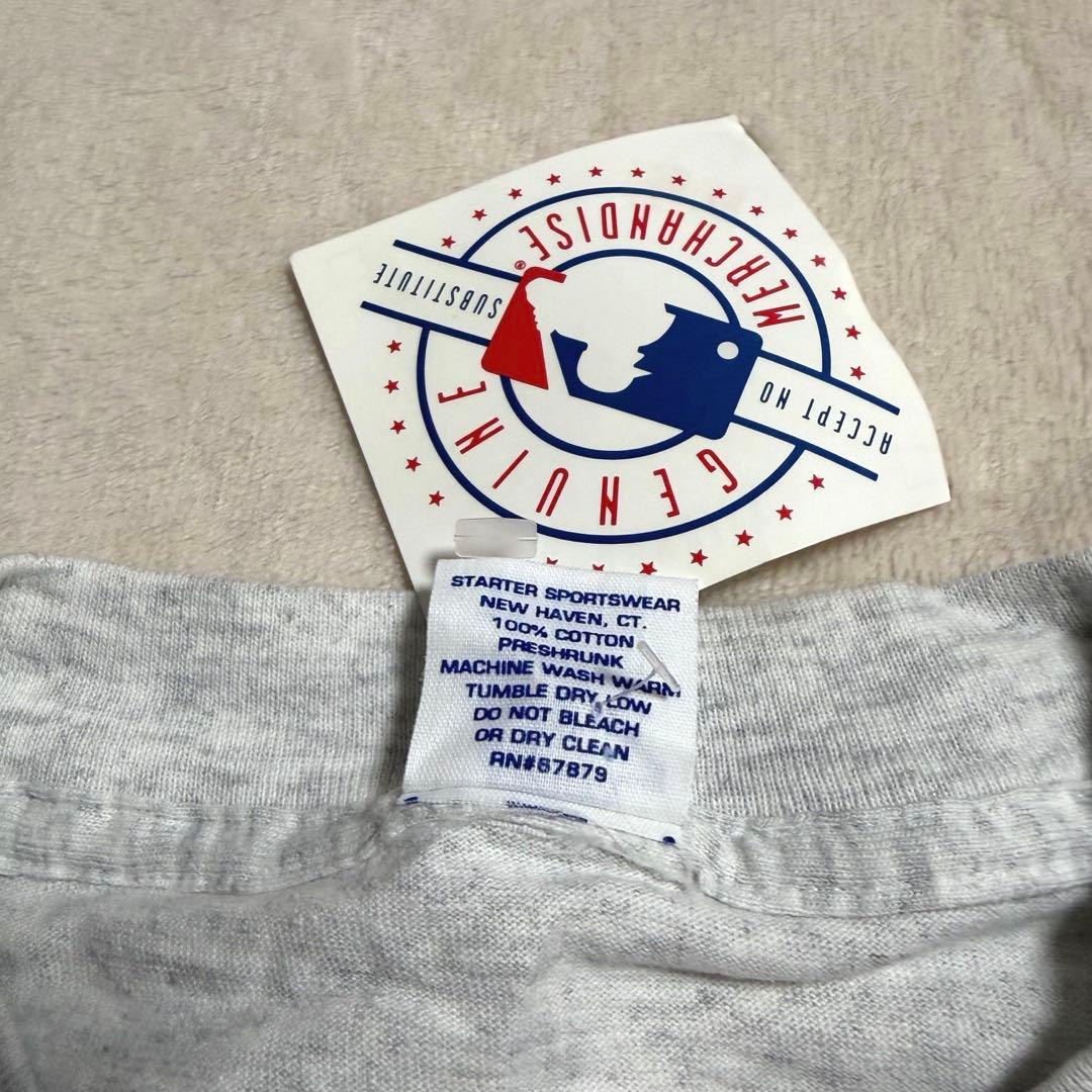 【レア品タグ付】STARTER Dodgers 野茂英雄 16 TシャツUSA製