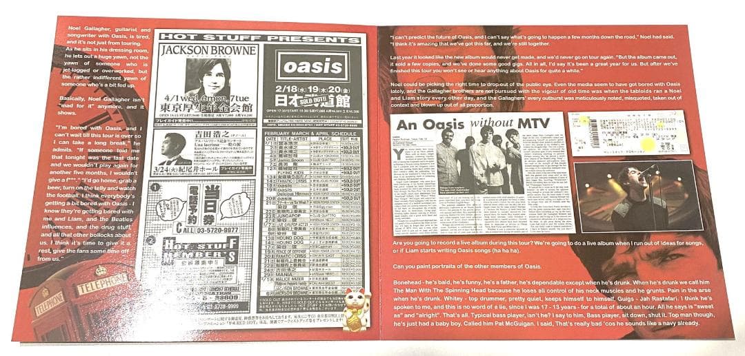 ★送料無料★ライブブートレグ★OASIS★Destination Budokan