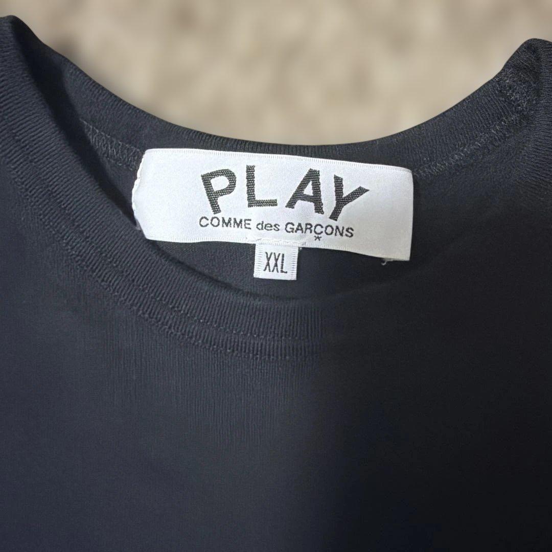 K*i様 PLAY COMME des GARÇONS Tシャツ ブラック XX