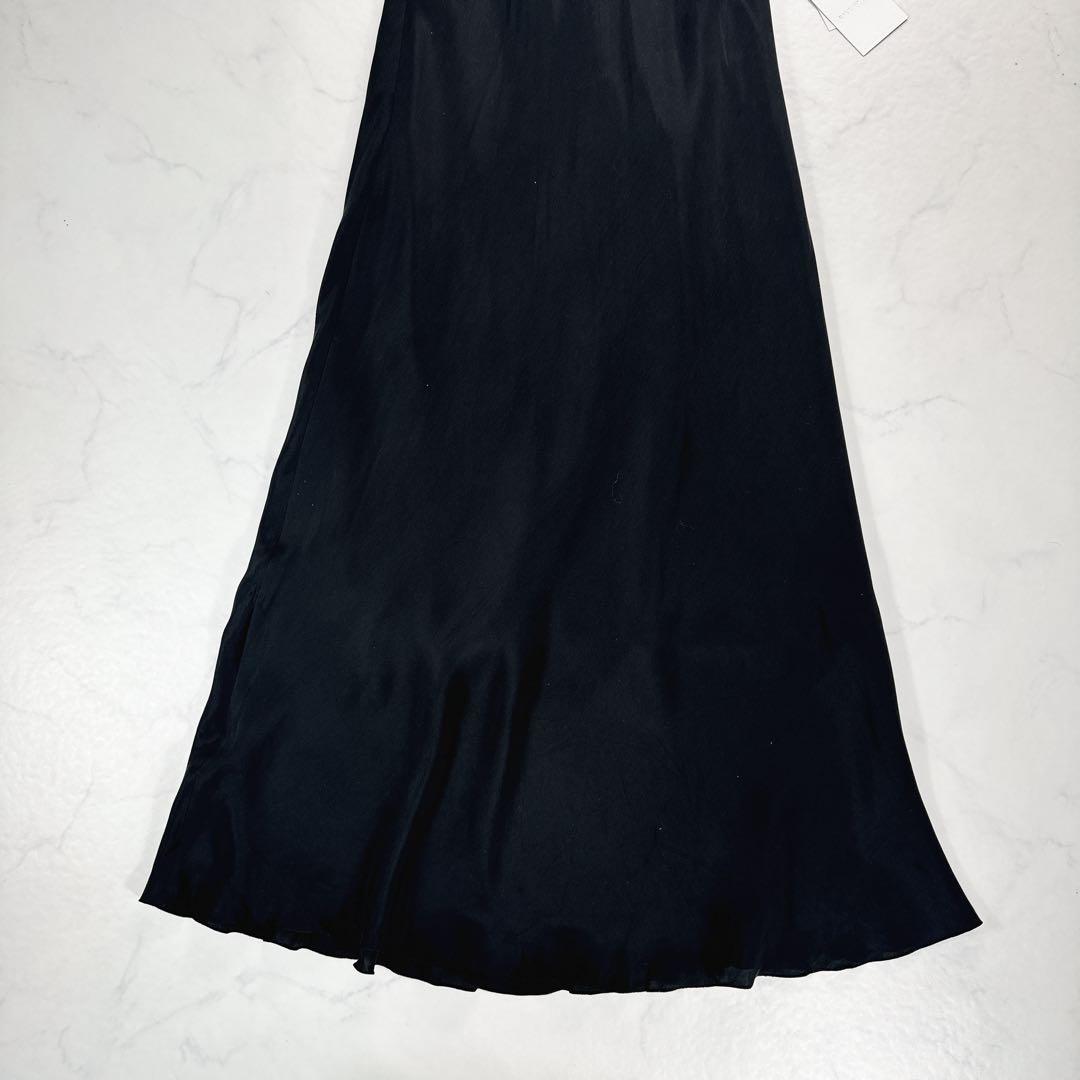 新品✨RIVE DROITE リヴドロワ キュプラバイアススカート ブラック