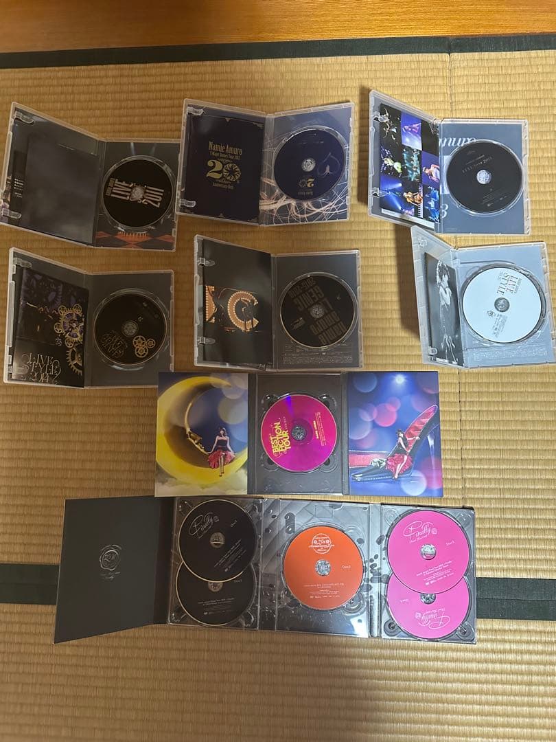 安室奈美恵LIVE DVD 8組セット