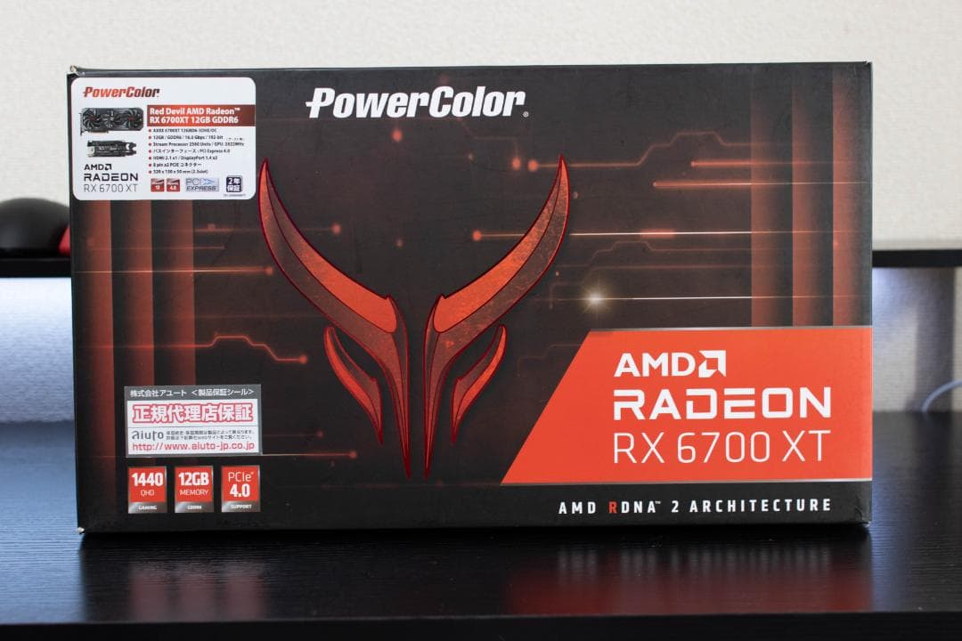 グラフィックボード・グラボ・ビデオカード REDDEVIL RADEON RX6700XT