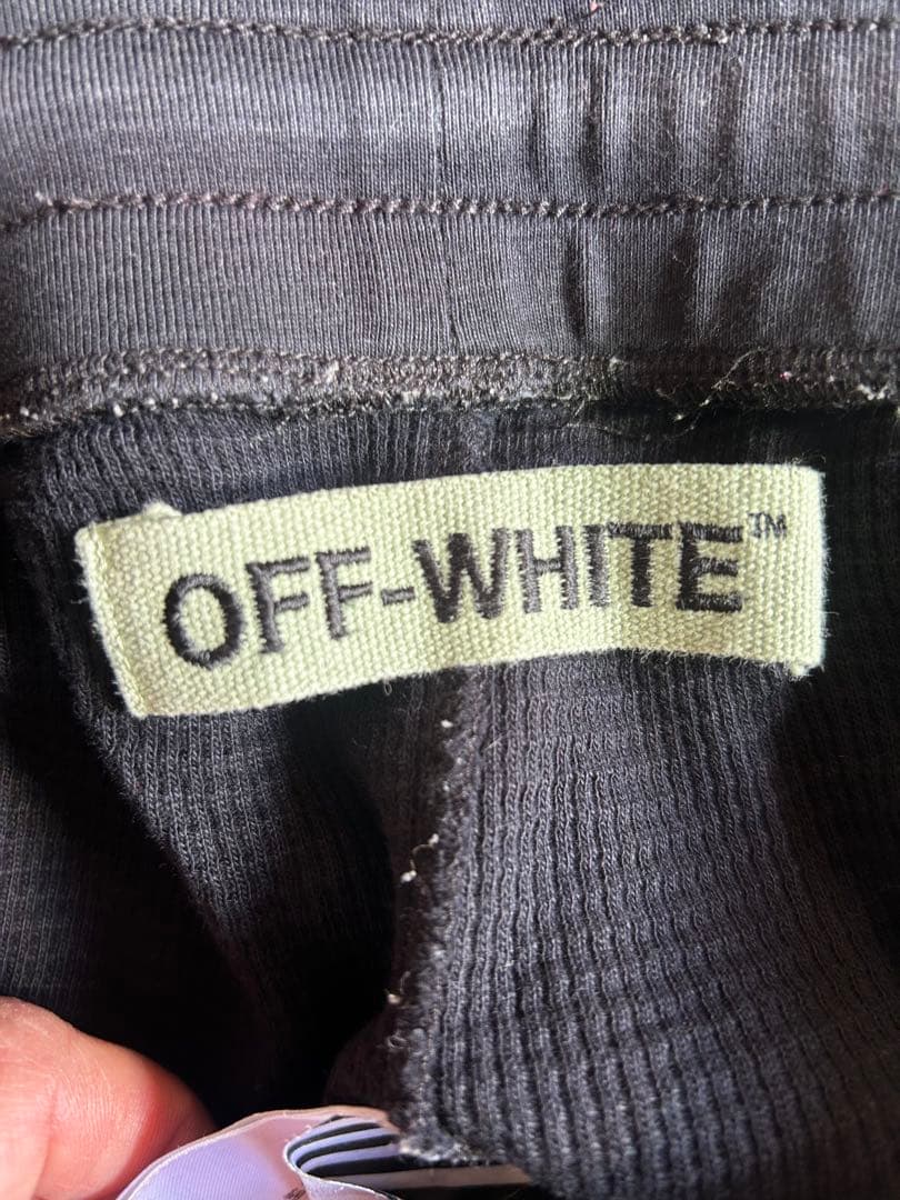 OFF-WHITE ブラック インナーパンツ