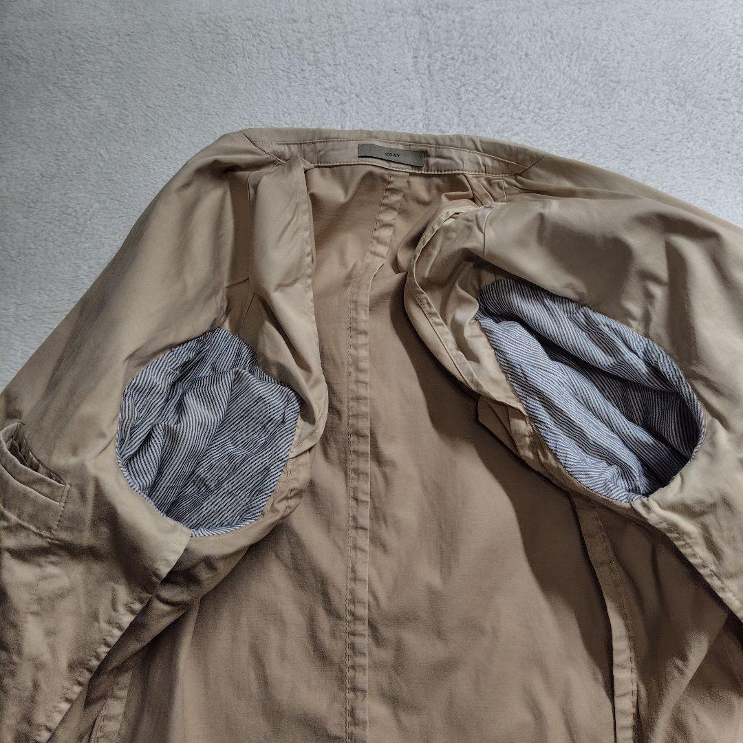 ボリオリ　アンコンジャケット　ステッチ　COAT　ハニーベージュ　春夏