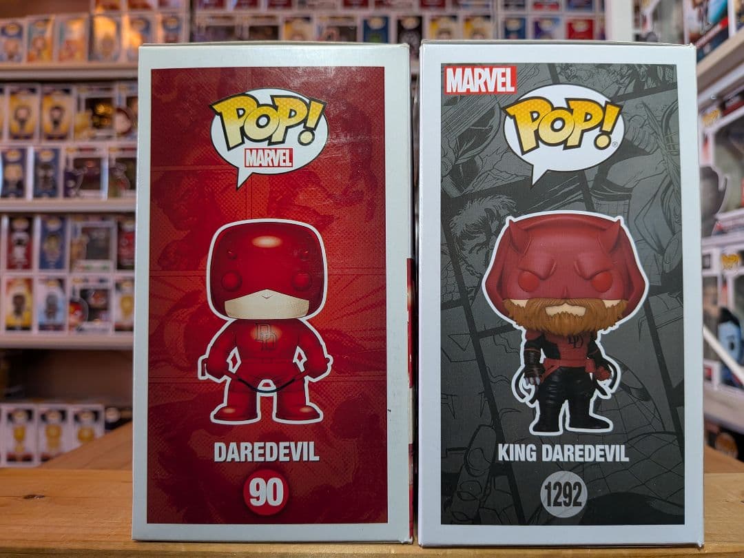 ファンコ Funko POP! Marvel デアデビル ＆ キングデアデビル