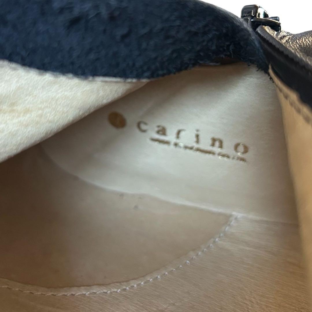 新品未使用✨️ carino ロングブーツ モードエジャコモ レザー ニーハイ