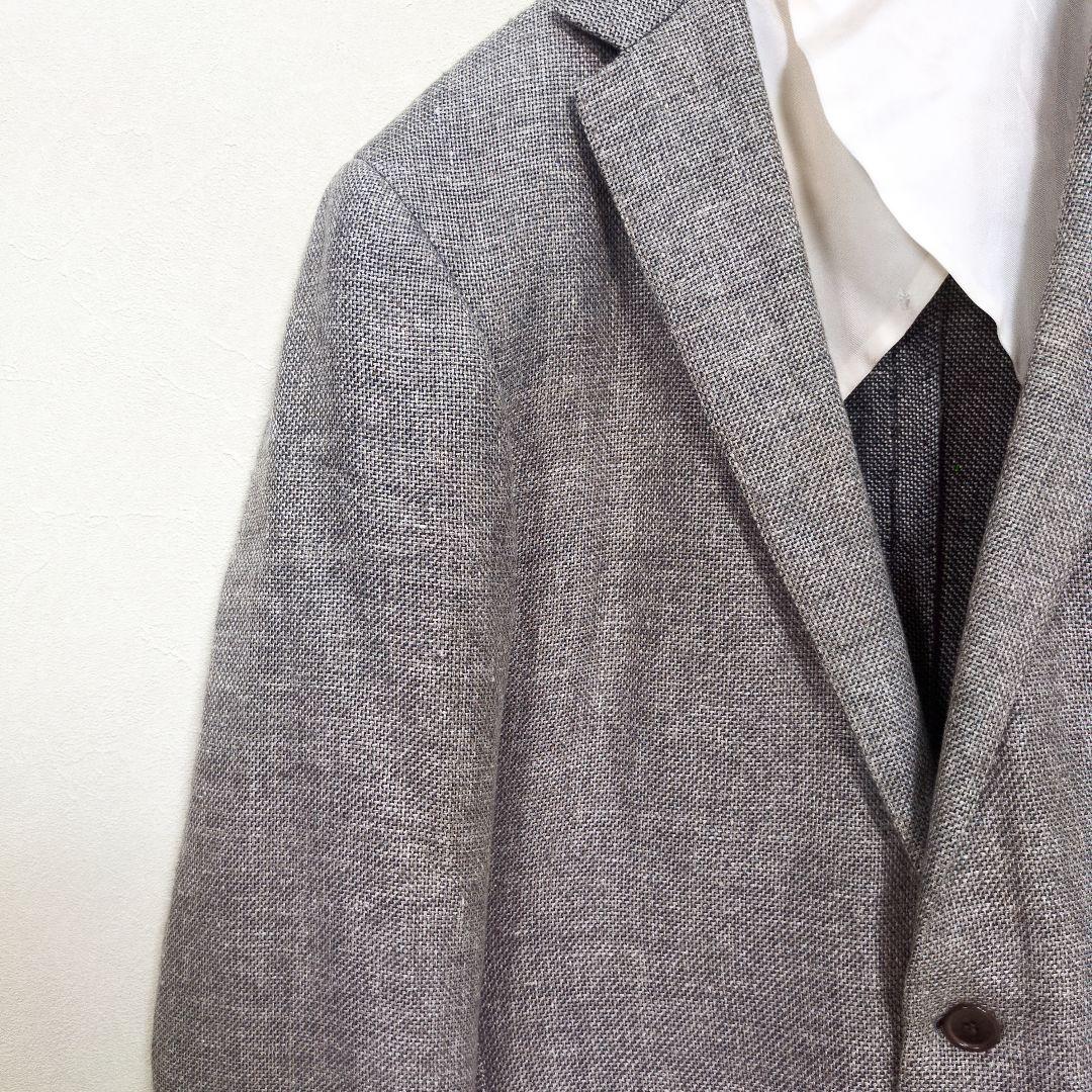 Loro Piana　ロロピアーナ　リネンジャケット　テーラードジャケット　背抜