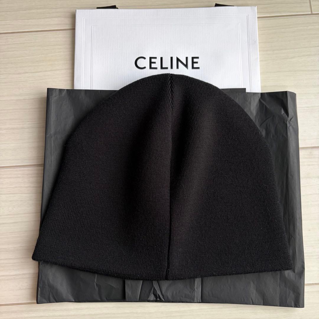 CELINE トリオンフ ビーニー ニット帽 完売品