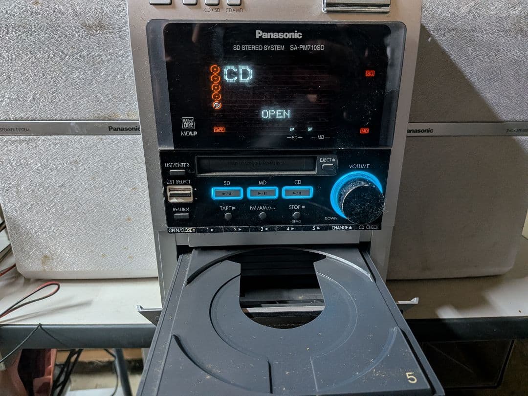 Panasonic SA-PM710SD ミニコンポ セット 動作確認済み