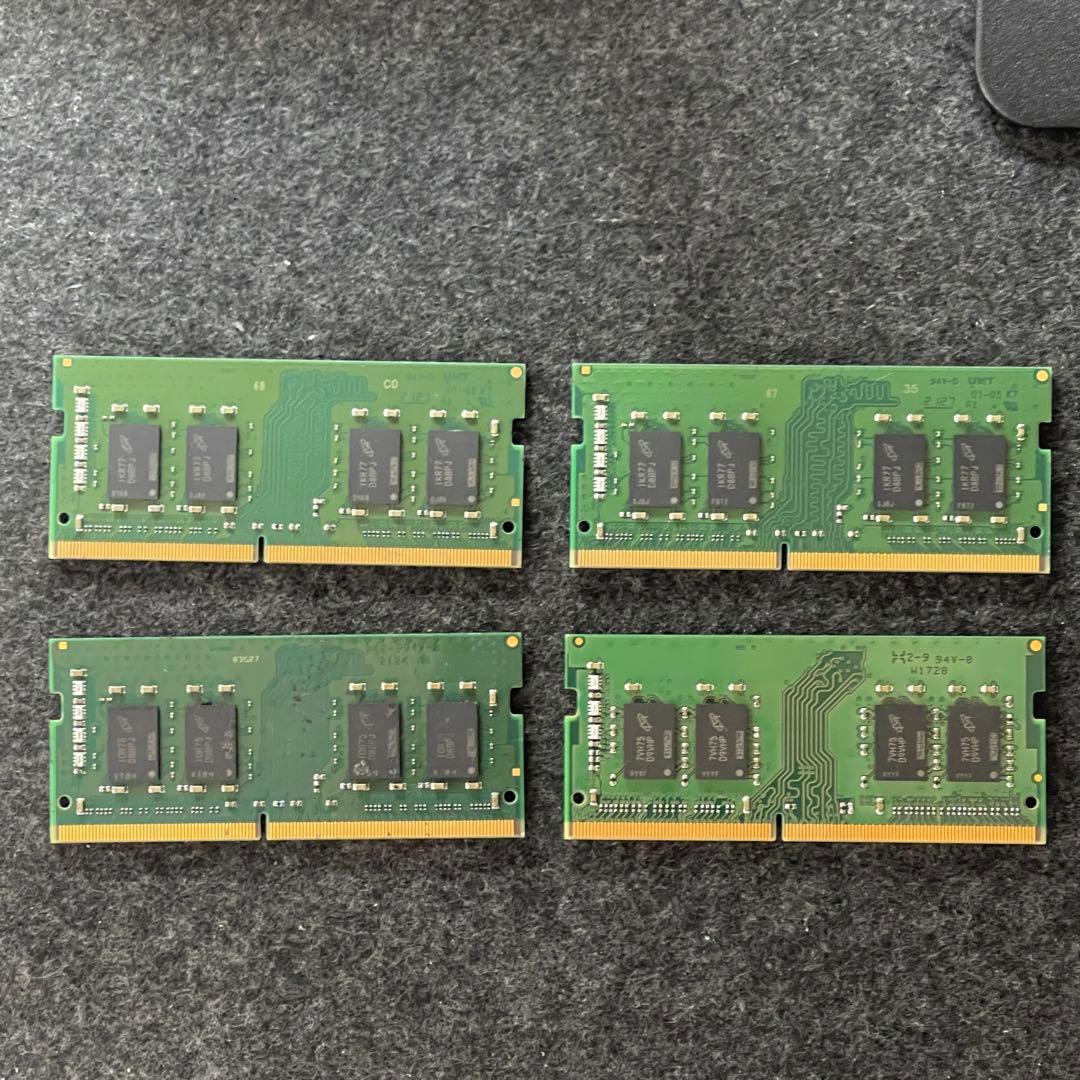 メモリー 4X Kingston KCP426SS8/8 8GB DDR4 SO-DIMM