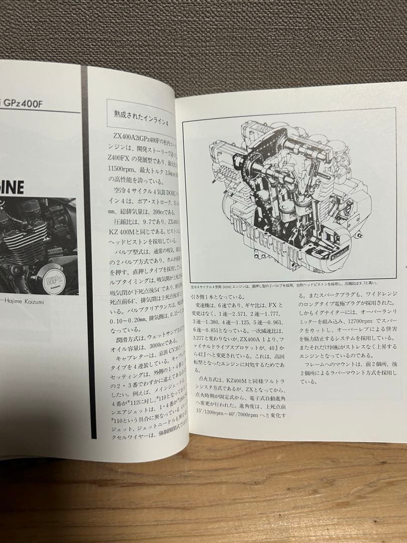 不滅のインライン4 GPZ400F