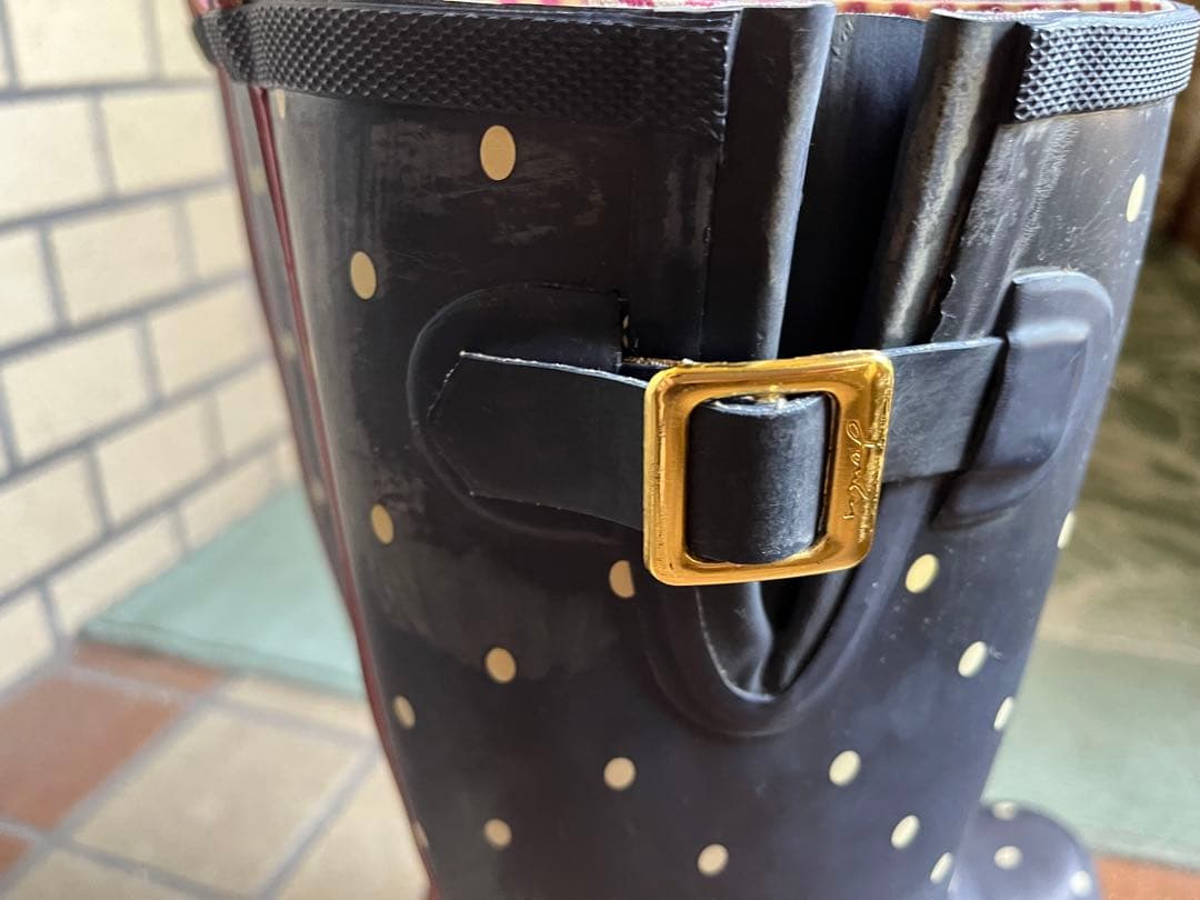 joules イギリスブランド　ジュールズレインブーツ　大きいサイズ　26センチ