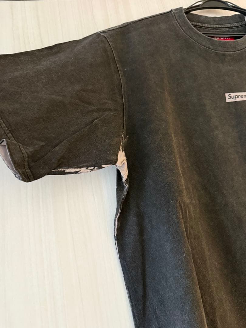 トップス Supreme Overprint Small Box S Top Black