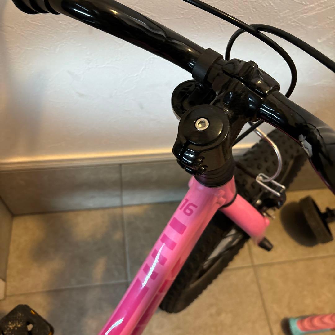 TREK 16インチ 子供用自転車 ピンク