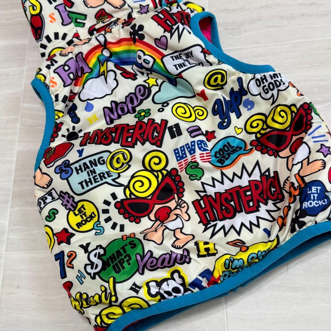 m*様 【美品】ヒステリックミニ «80» 総柄 リバーシブル ダウン アウター