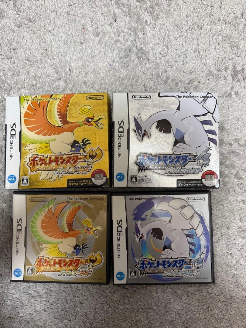 ポケットモンスター ソウルシルバー　ハートゴールド　セット