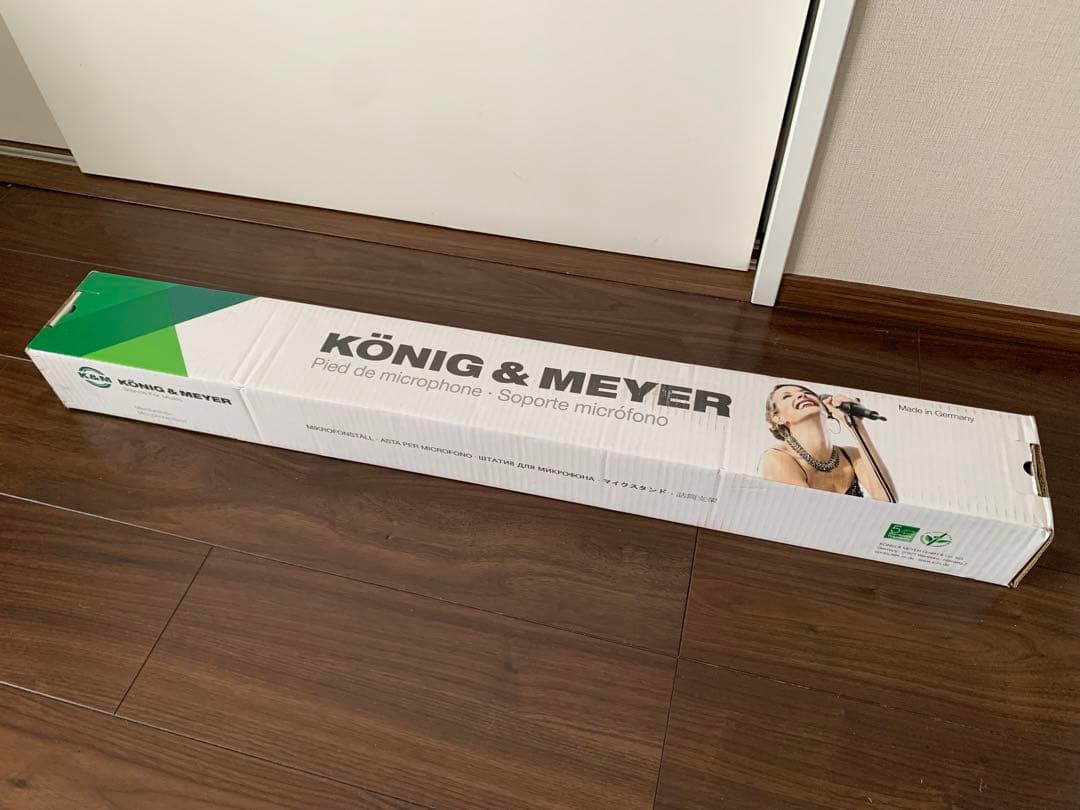 KÖNIG & MEYER ストレートマイクスタンド ST201/2B未 使用品
