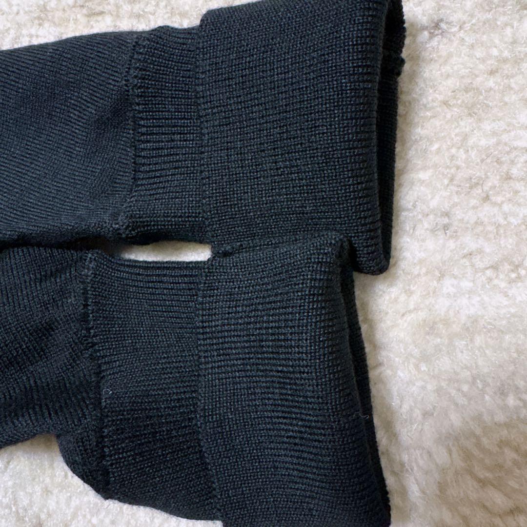 BALENCIAGA ウール　カーディガン　ドルマンスリーブ　薄手　L 黒
