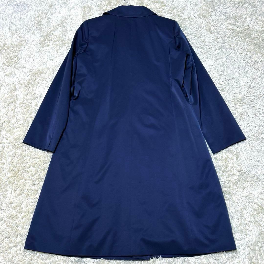 【未使用級 現行】レリアン　トレンチコート　ライナー　ネイビー　ベルト