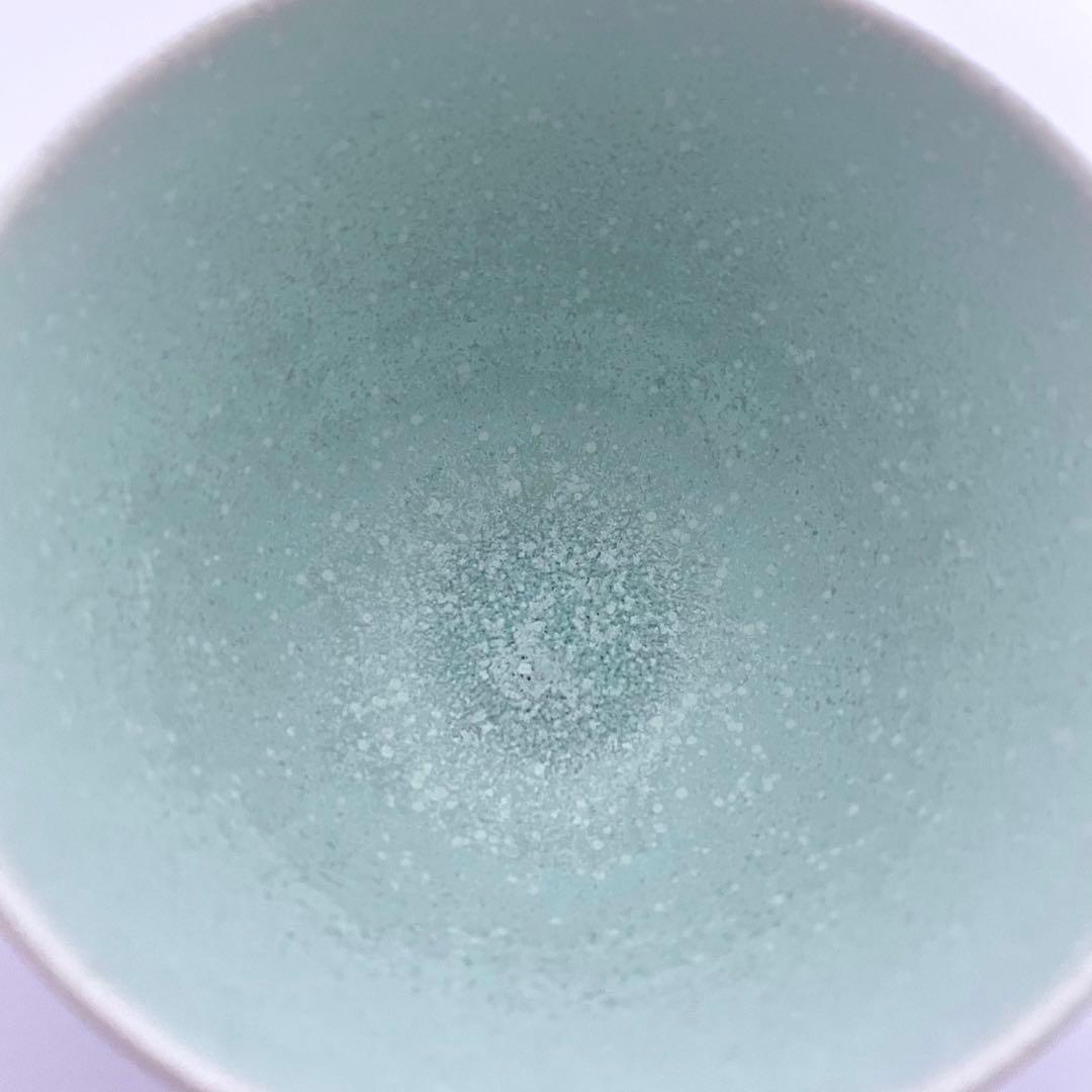 【ぽよさま専用】中村譲司 白翠結晶 茶碗 ペア 2つセット 飯碗 作家物