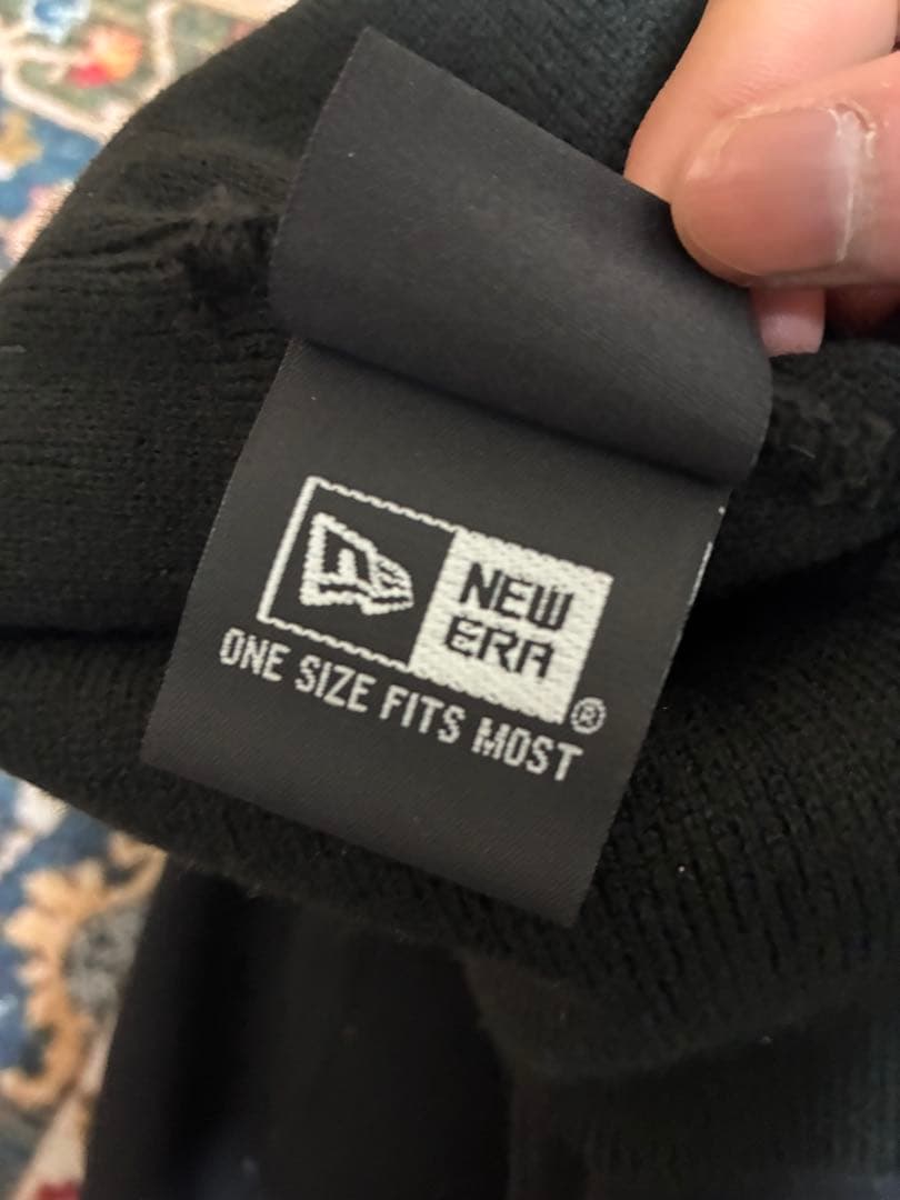 Supreme 25FW New Era Outline Beanie 黒