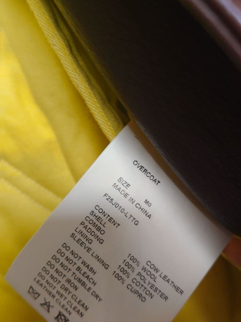 OVERCOAT F25J010-LTTG レザージャケット
