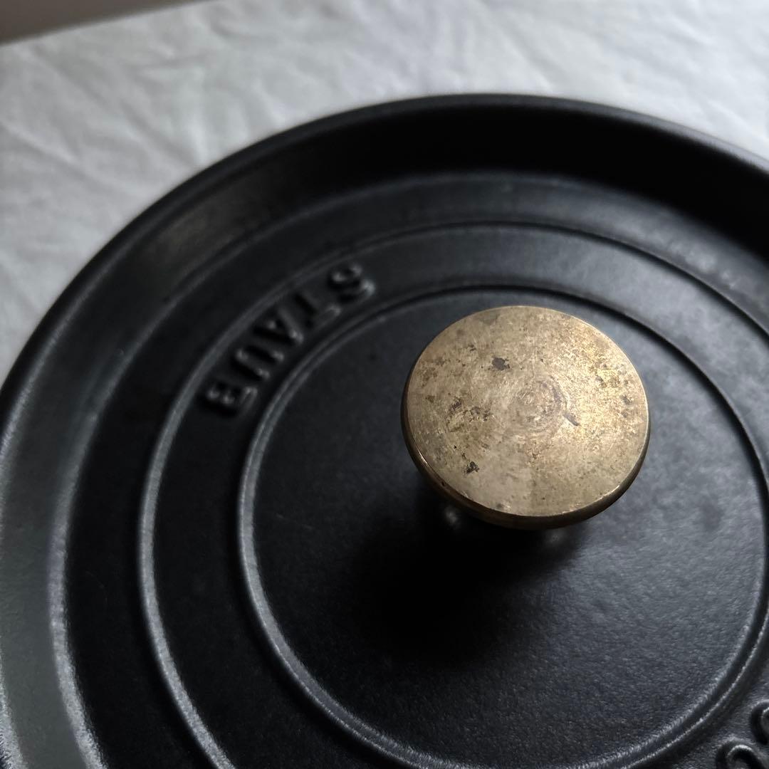 STAUB ストウブココット　ブラック　22