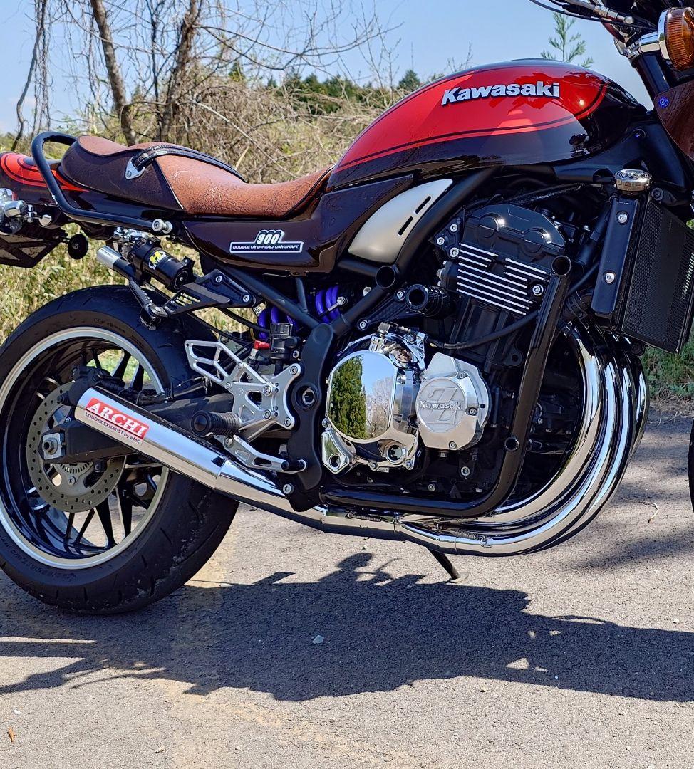 Z900rs しじみシート　ブラウン　コゲ茶