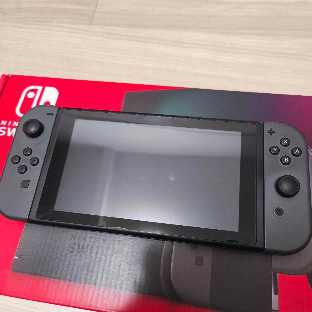 Nintendo Switch 本体セット グレー HAD-S-KAAAA 箱付