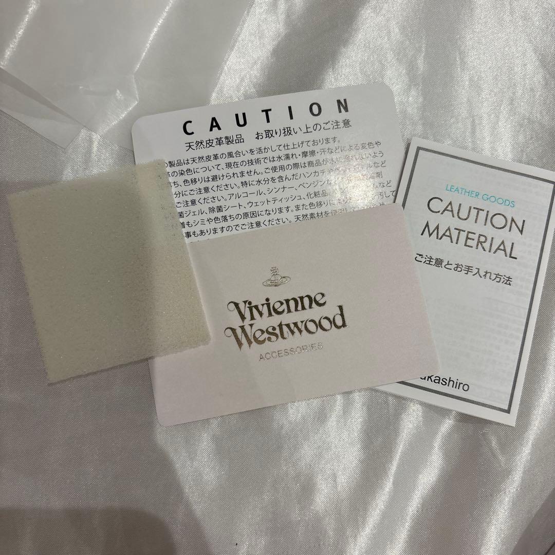 Vivienne Westwood ピンクレザー三つ折り財布