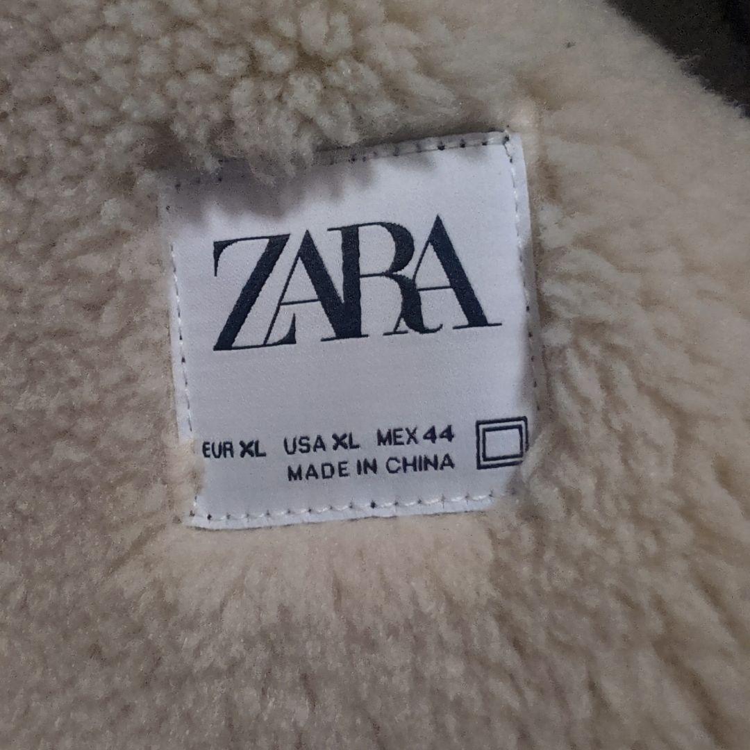 ZARA ザラ【XL】フライトジャケット　ムートンジャケット