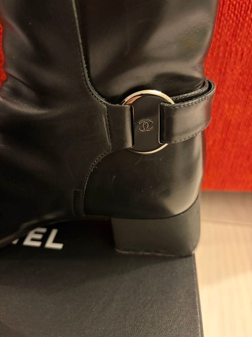 m*様 2/28まで【美品】CHANEL シャネル　ブラック ブーツ