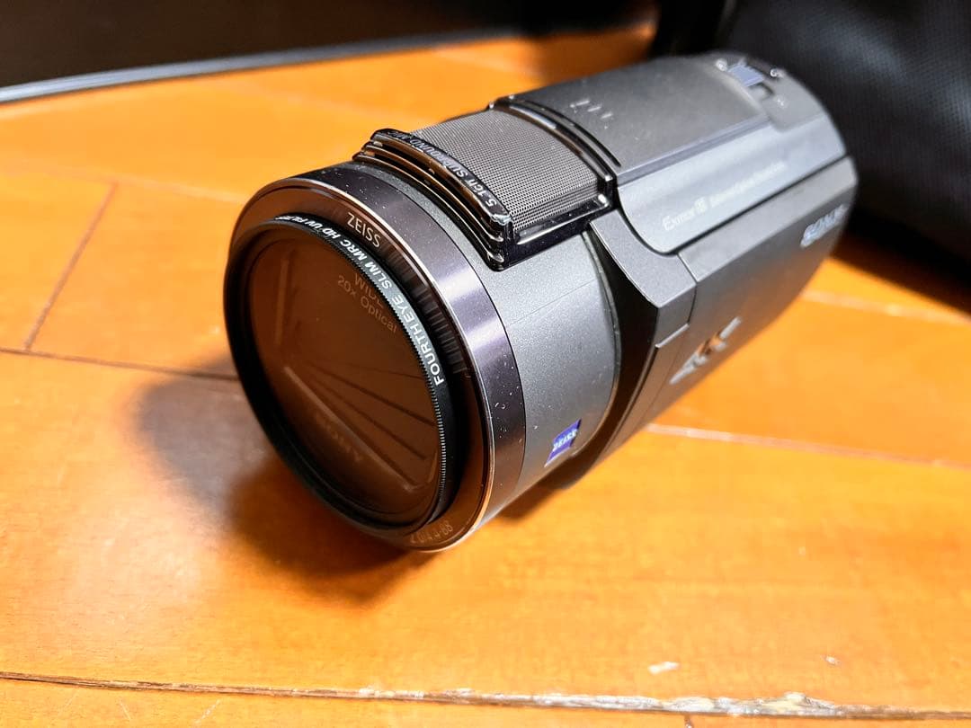 SONY FDR-AX45A ハンディカム 本体2台+予備バッテリー　その他