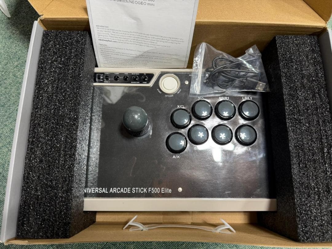 Mayflash F500 Elite 格ゲー用 Sanwa アケコン