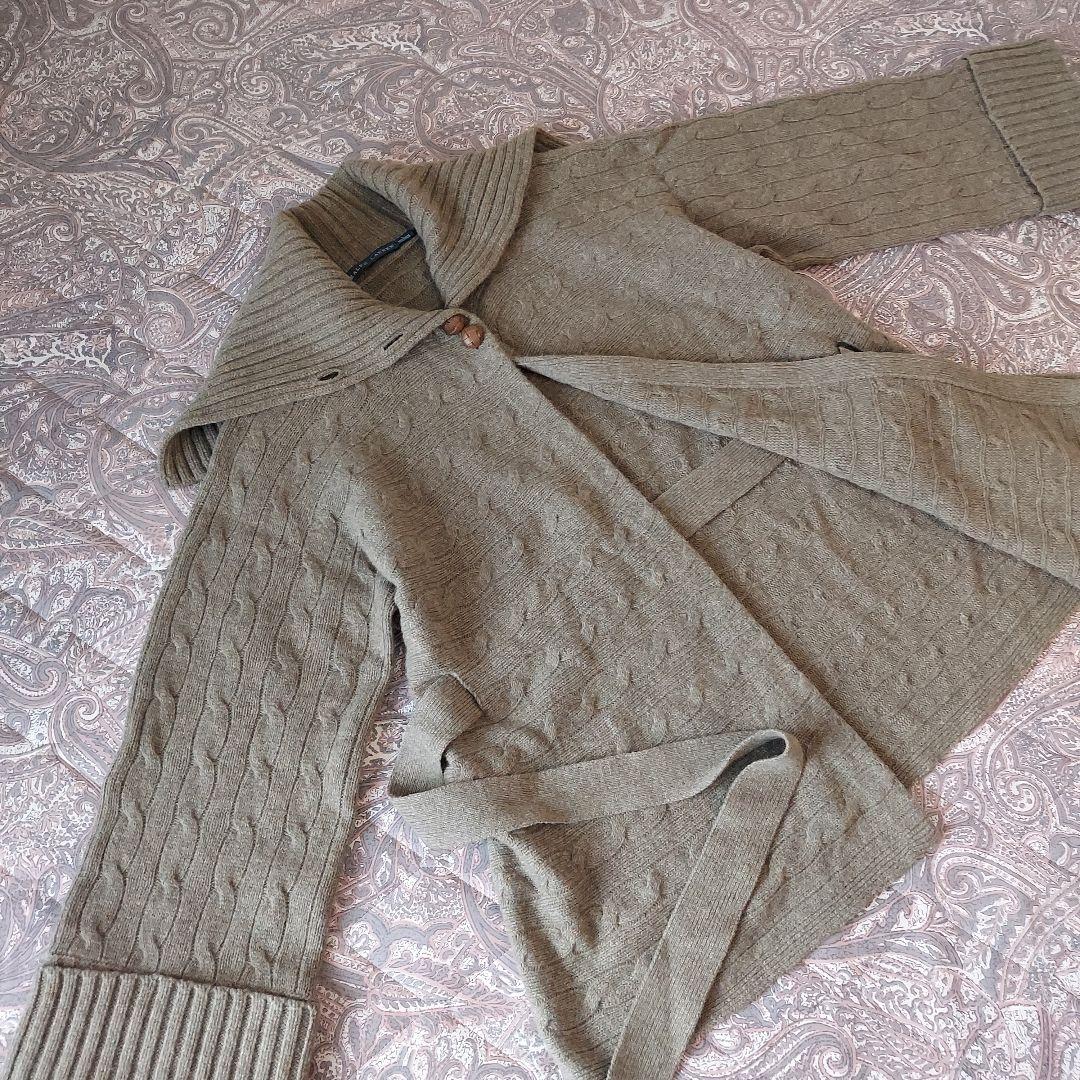 《ワンワン様用》Ralph Lauren ケーブル編みカーディガン　　Lsize