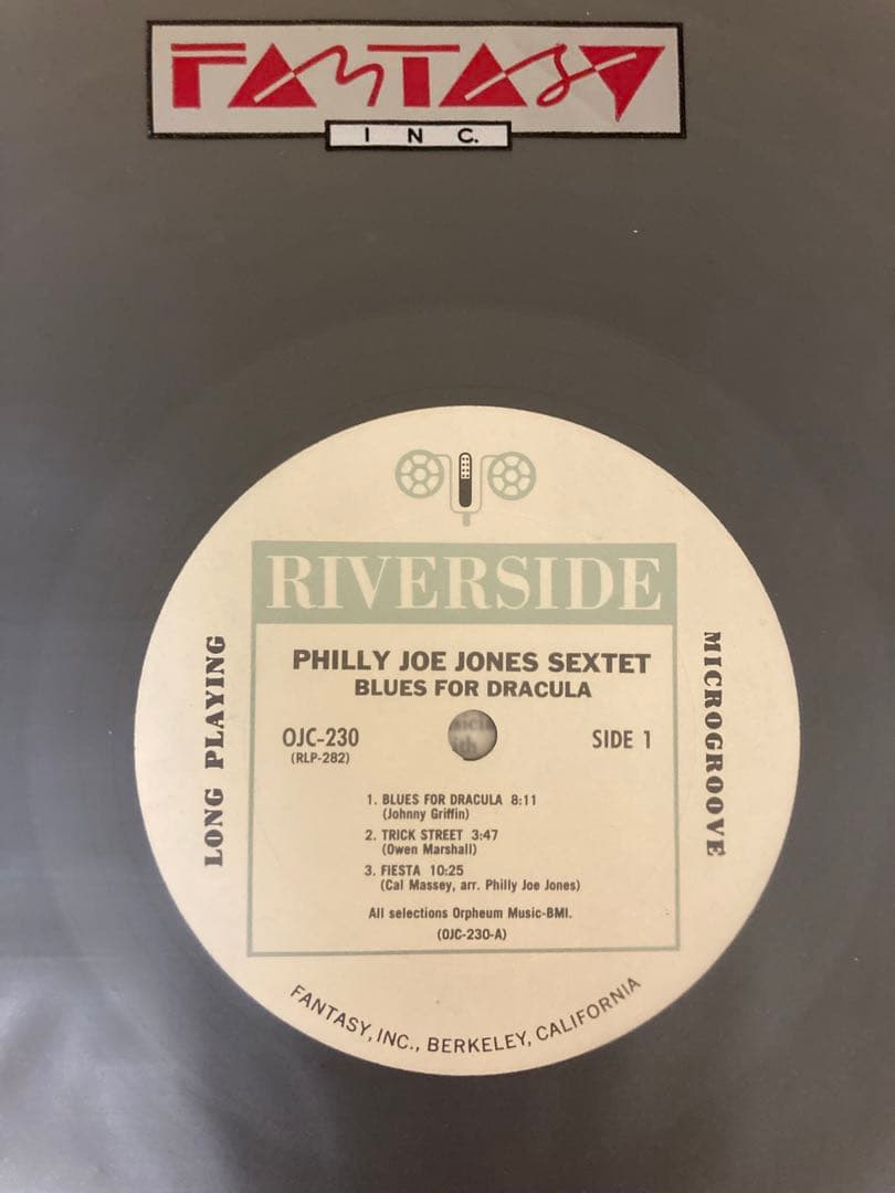 【LP】Philly Joe Jones Sextet/Blues For Dr