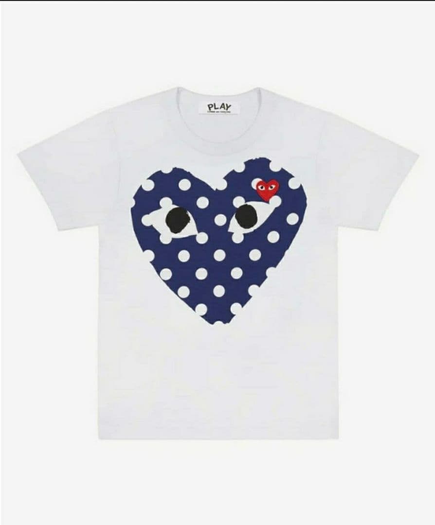 Mサイズ★PLAY COMME des GARÇONS ドット柄Tシャツ