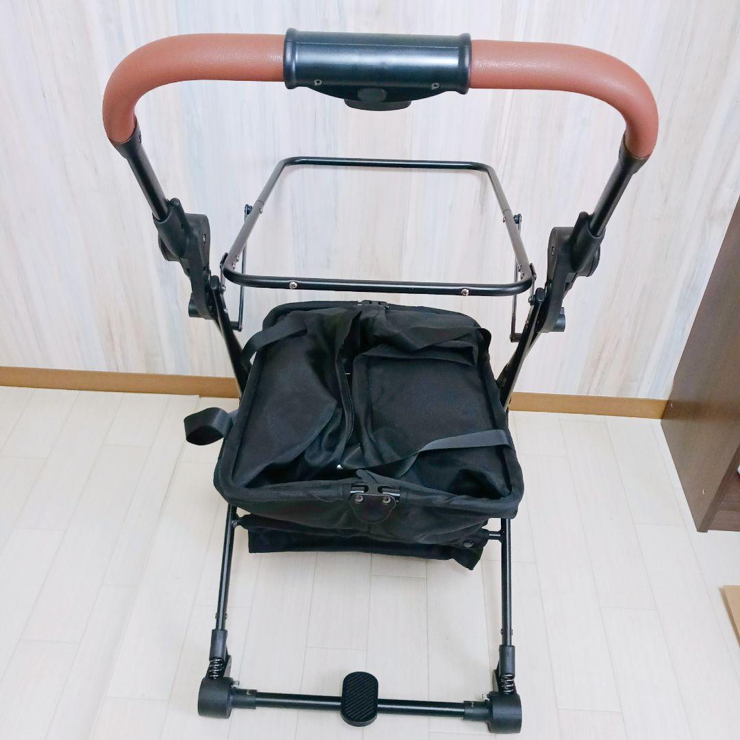 【極美品】ottostyle.jp ワンタッチショッピングカート 折りたたみ