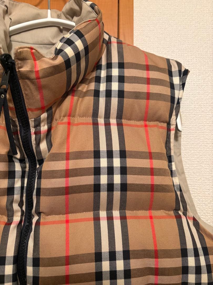 【Burberrys】リバーシブル ダウンベスト ノバチェック